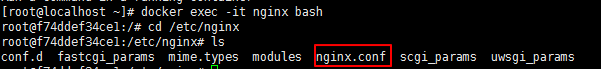 docker上启动 nginx 并挂载配置文件 将容器的配置复制到宿主机